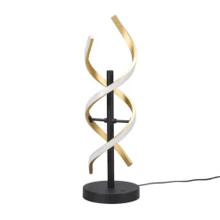 LED-bordlampe Sequence, dimbar, CCT, messing