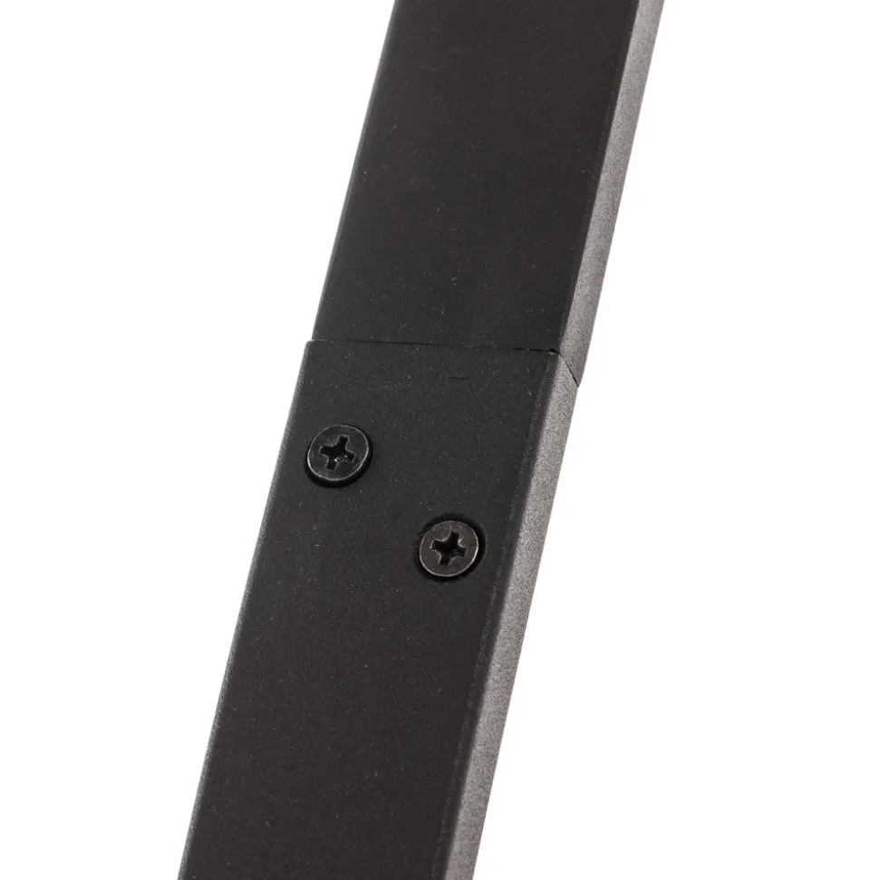 LED-bue-gulvlampe Bangkok, matt svart