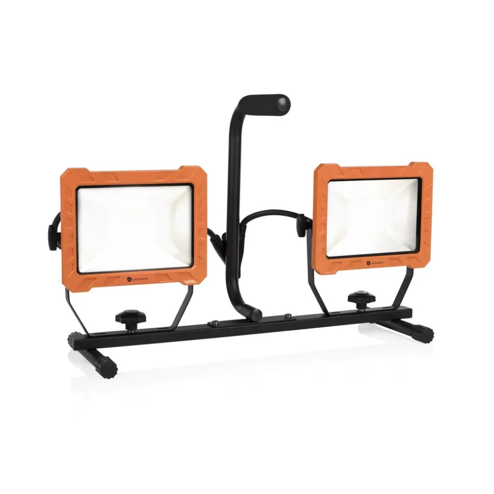 LED-byggespotlight FCL-80114 med stativ