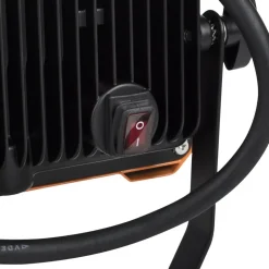 LED-byggespotlight FCL-80114 med stativ