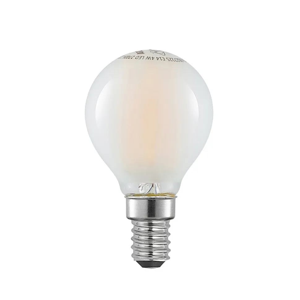 LED-dråpepære E14 4W 2 700 K matt dimbar 5 stk
