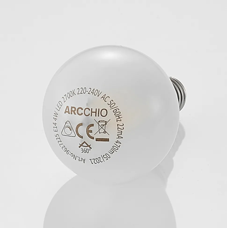 LED-dråpepære E14 4W 2 700 K matt dimbar 2 stk