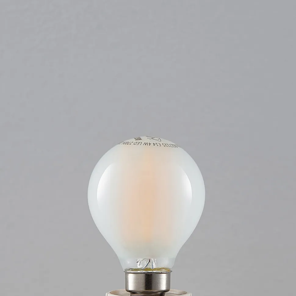 LED-dråpepære E14 4W 2 700 K matt dimbar 2 stk