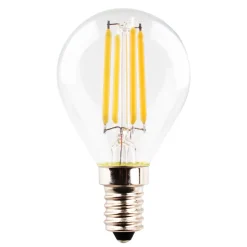 LED-dråpepære Retro E14 4W 2 700 K Filament klar