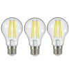 LED-filament E27 5W 2 700 K 1060 lm klar 3 stk