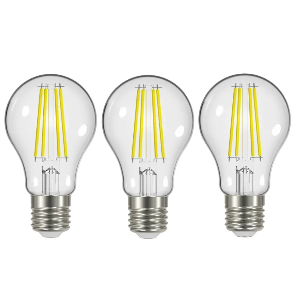 LED-filament E27 2,2W 2 700 K 470 lm klar 3 stk