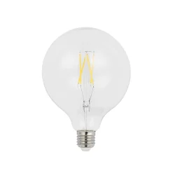 LED-filament E27 6W 2 700 K G125 globe klar 3 stk