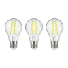 LED-filament E27 2,2W 3 000 K 470lm klart 3 stk