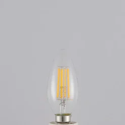 LED-filamentpære E14 4W 827 3-trinns dimmer 3 stk