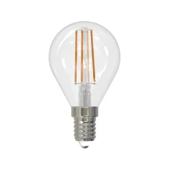 LED-filamentpære E14 4W 2 700 K dråper dimbar 2stk