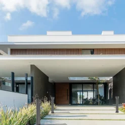 LED-gatelampe E356, grafittfarget, aluminium, høyde 50 cm