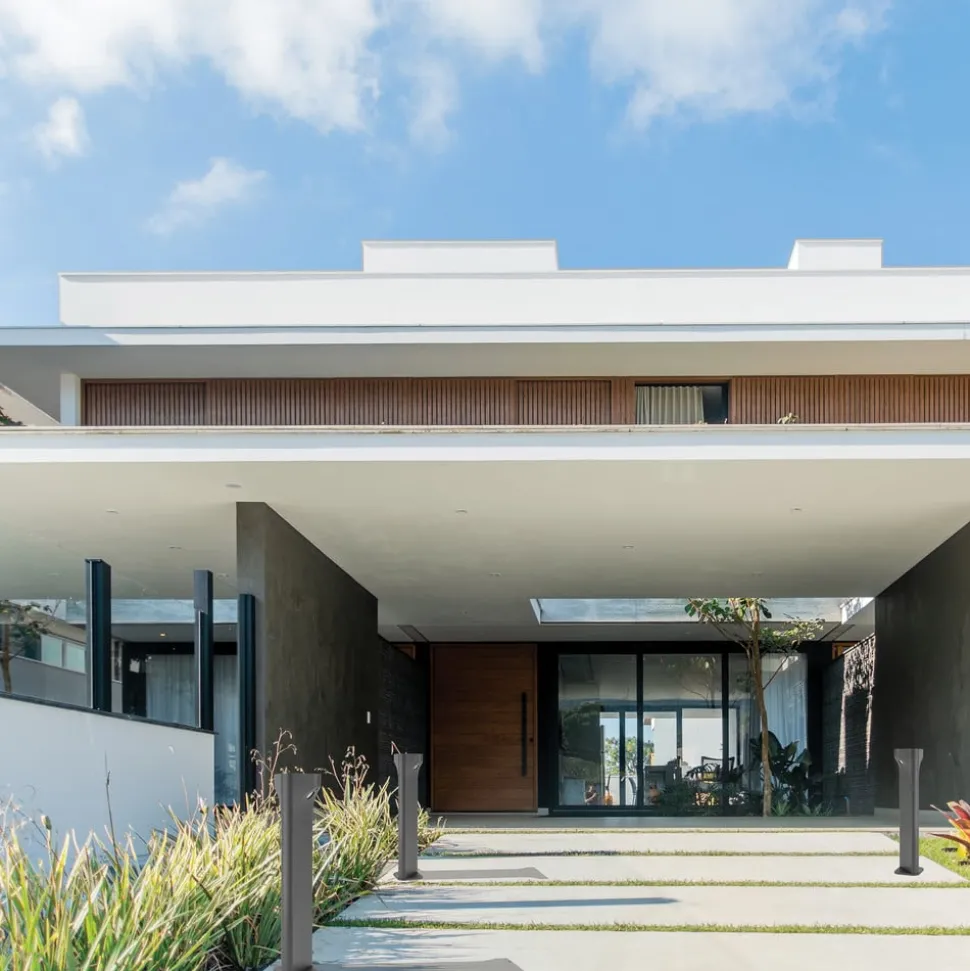 LED-gatelampe E356, grafittfarget, aluminium, høyde 50 cm