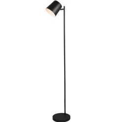 LED-gulvlampe Blake med batteri, dimbar, svart