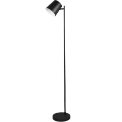 LED-gulvlampe Blake med batteri, dimbar, svart