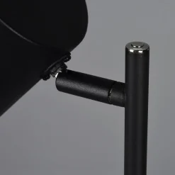 LED-gulvlampe Blake med batteri, dimbar, svart