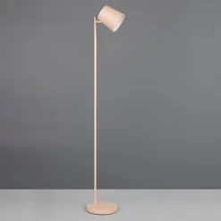 LED-gulvlampe Blake, sand, metall, dimbar