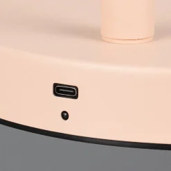 LED-gulvlampe Blake, sand, metall, dimbar