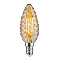 LED-mignonpære E14 4,7 W gull vridd dimbar