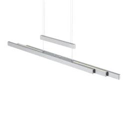 LED-pendellampe Trajan, 2.700-5.000K, matt nikkel