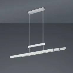 LED-pendellampe Trajan, 2.700-5.000K, matt nikkel