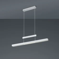 LED-pendellampe Trajan, 2.700-5.000K, matt nikkel