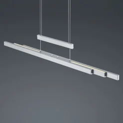 LED-pendellampe Trajan, 2.700-5.000K, matt nikkel