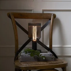 LED-pære Decoled E27 1W 2 000 K røykgrå