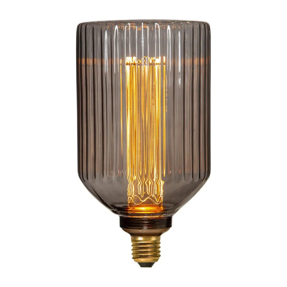 LED-pære Decoled E27 1W 2 000 K røykgrå