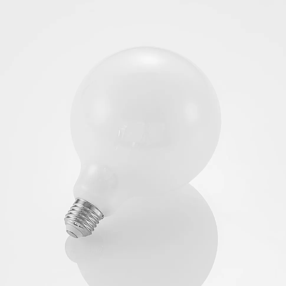 LED-pære E27 6 W G125 2 700 K globe, dimbar, opal