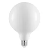 LED-pære E27 8 W G125 2 700 K globe, dimbar, opal