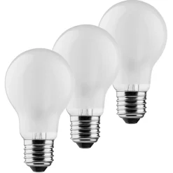 LED-pære E27 A60 Retro 4 W 2°700 K matt 3-pakk