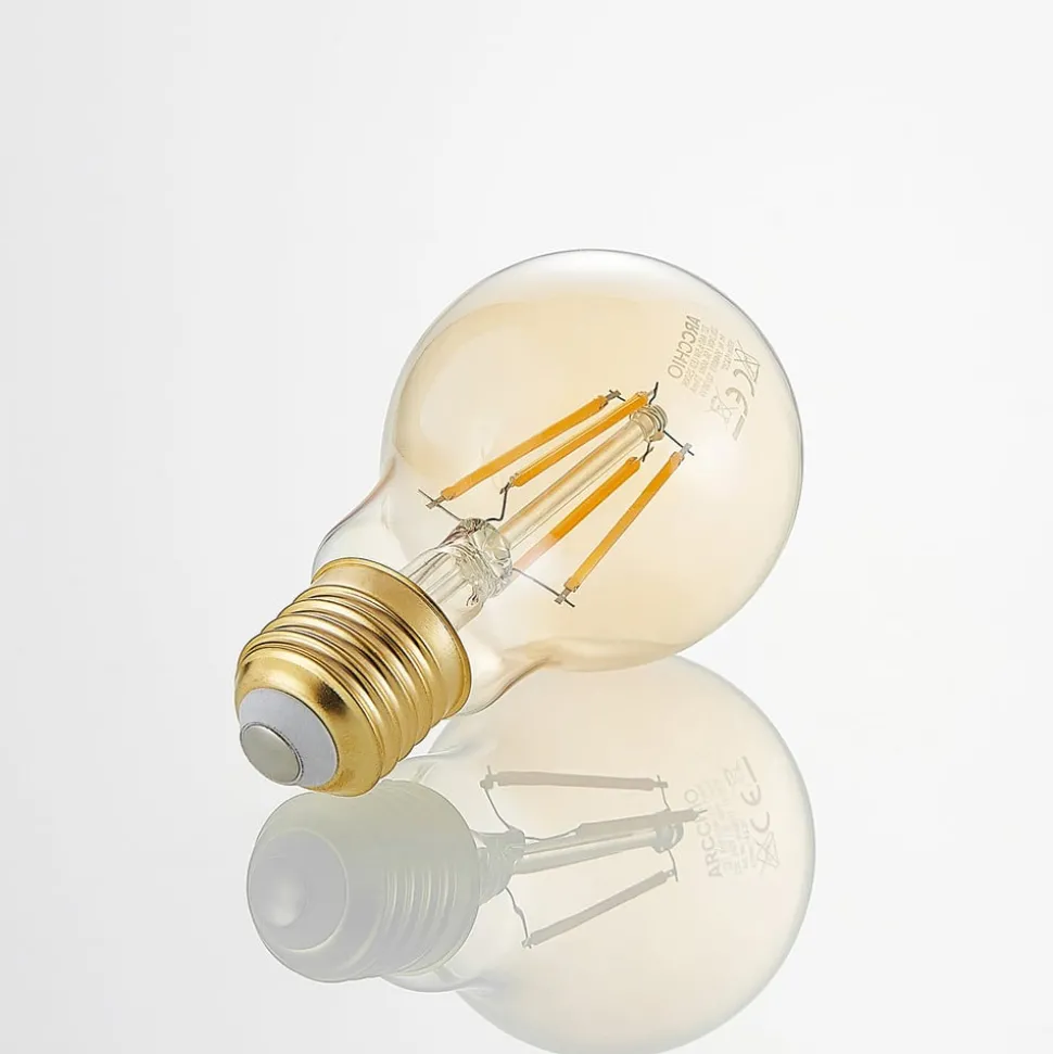 LED-pære E27 A60 6,5W 2 500K rav 3-step-dimmer