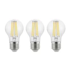 LED-pære E27 A60 6,5W 827 3-trinns dimmer 3 stk