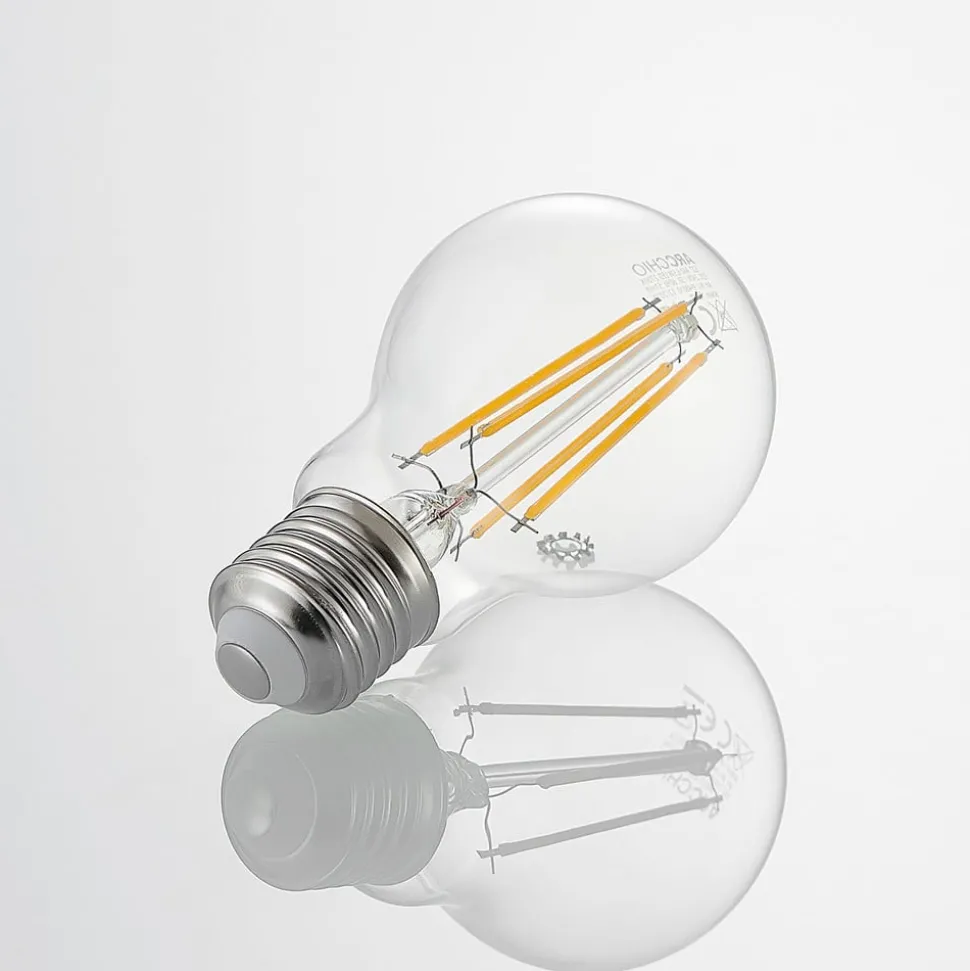 LED-pære E27 A60 6,5W 827 3-trinns dimmer 3 stk