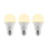 LED-pære E27 A60 9,5W 3 000 K opal 3 stk