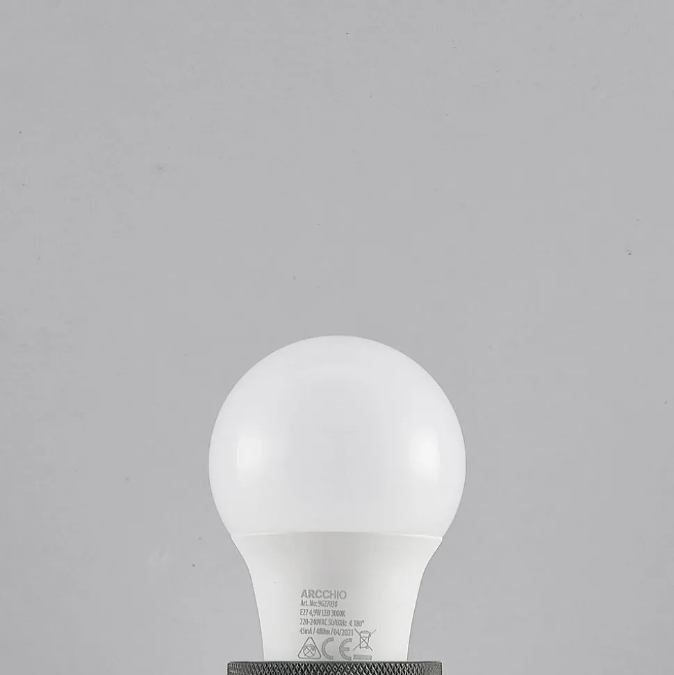 LED-pære E27 A60 4,9W 3 000 K opal 3 stk