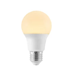 LED-pære E27 A60 4,9W 3 000 K opal 10 stk