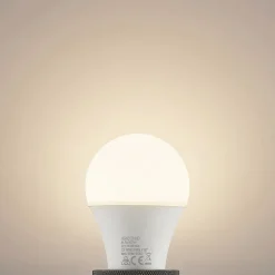 LED-pære E27 A60 9,5W 3 000 K opal 6 stk