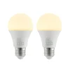 LED-pære E27 A60 9,5W 3 000 K opal 2 stk