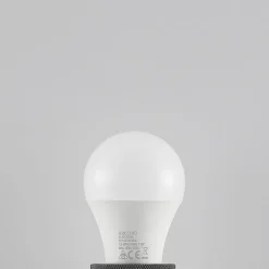 LED-pære E27 A60 9,5W 3 000 K opal 2 stk