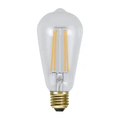LED-pære E27 ST64 3,6W 2100 K Soft Glow, dimbar