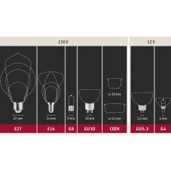 LED-pære E27 11,5W filamentpære 2 700 K, klar
