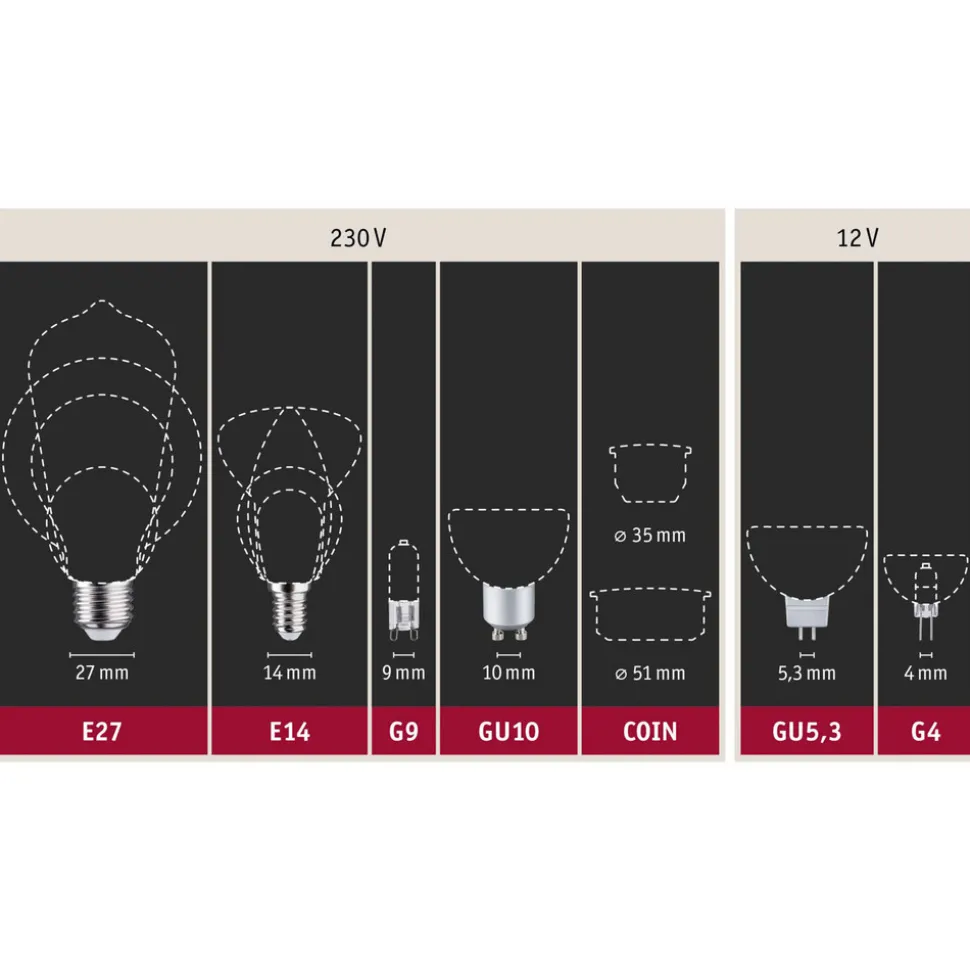 LED-pære E27 11,5W filamentpære 2 700 K, klar