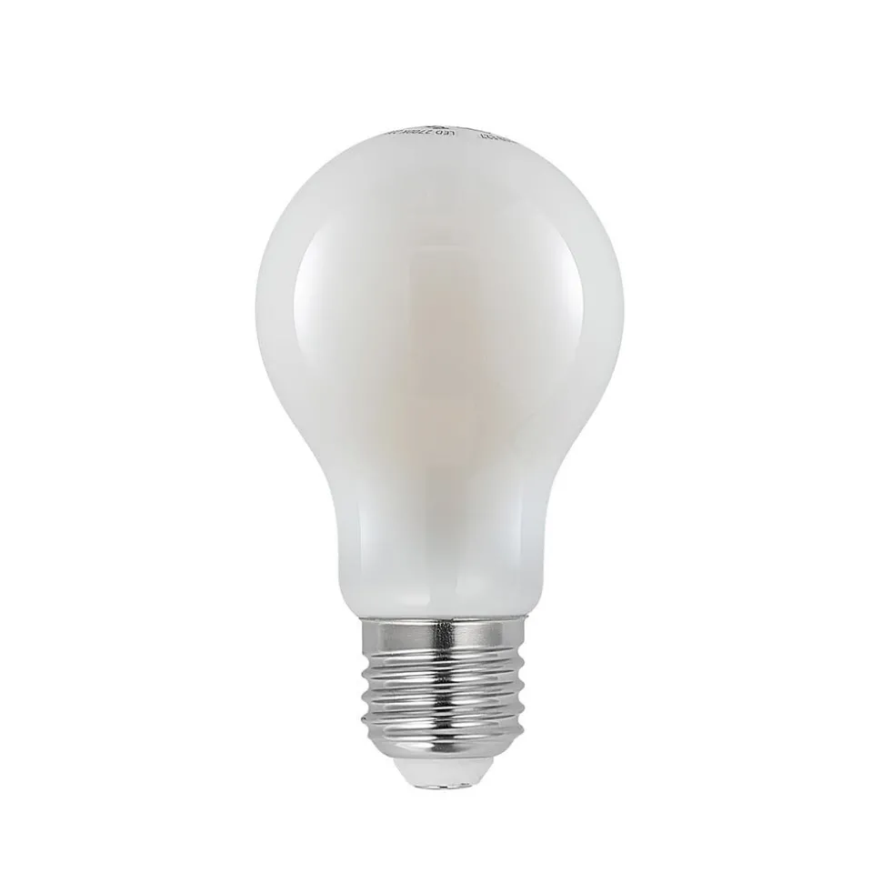 LED-pære E27 6W 2 700 K dimbar opal 2stk