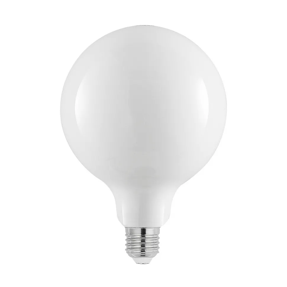 LED-pære E27 8W 2 700 K G125 dimbar opal 2stk