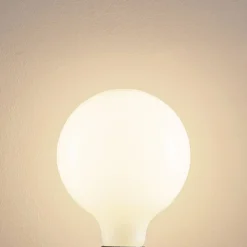 LED-pære E27 6W 2 700 K G125 dimbar opal 3stk