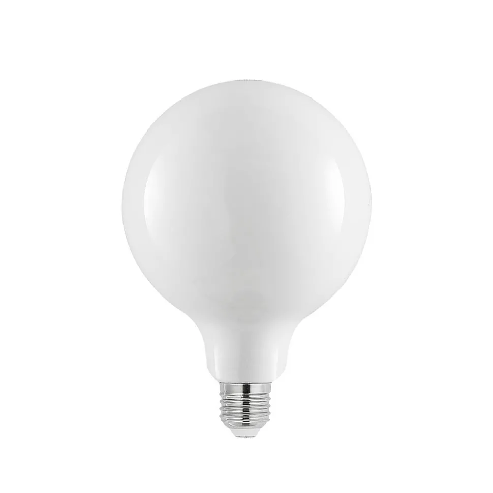 LED-pære E27 6W 2 700 K G125 dimbar opal 2stk
