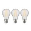 LED-pære Filament matt E27 A60 3,8W 2700K 806 lm 3er