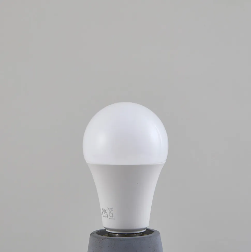 LED-pære, opal, E27, 3,8 W, 4000K, 806 lumen