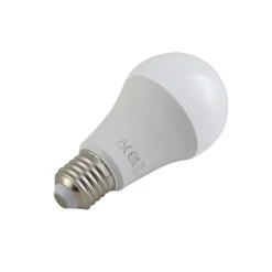 LED-pære, opal, E27, 3,8 W, 4000K, 806 lumen
